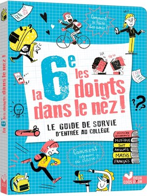 cover image of La 6e les doigts dans le nez